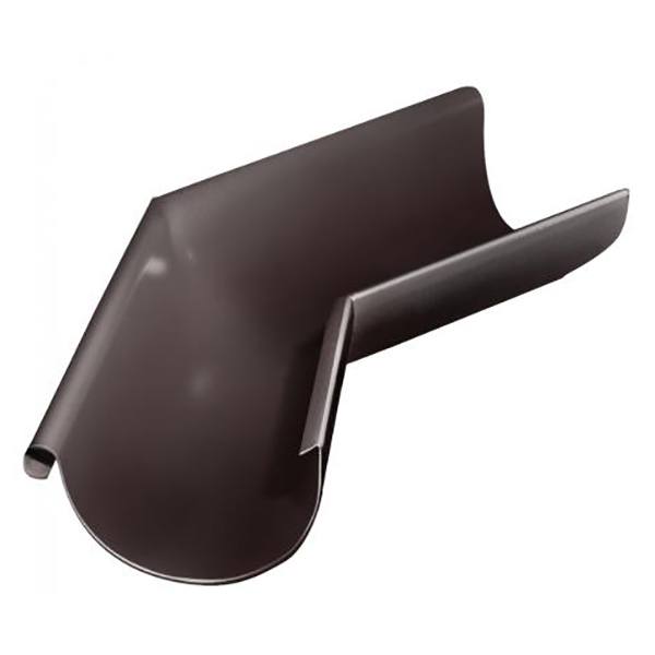 Угол желоба внешний 135º Grand Line (RAL 8017 Коричневый)
