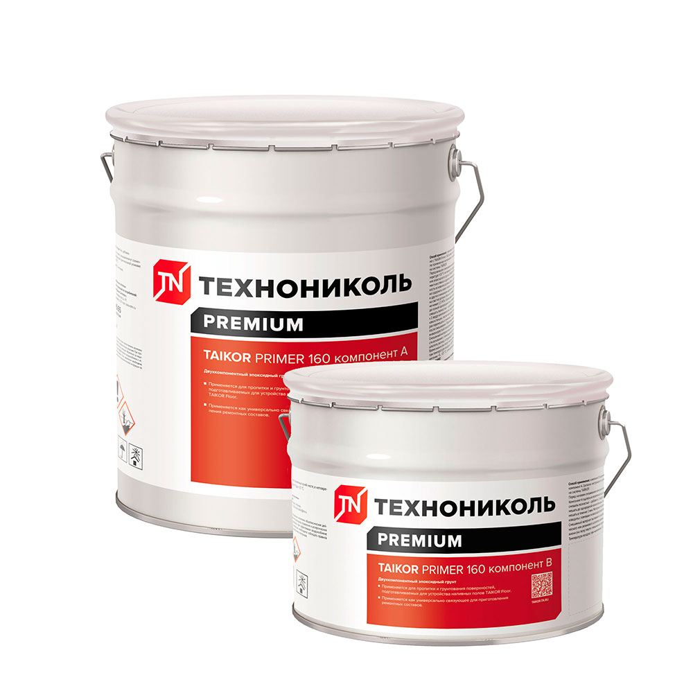 TAIKOR Primer 160. Двухкомпонентный эпоксидный грунт. Компонент В (5,1 кг)