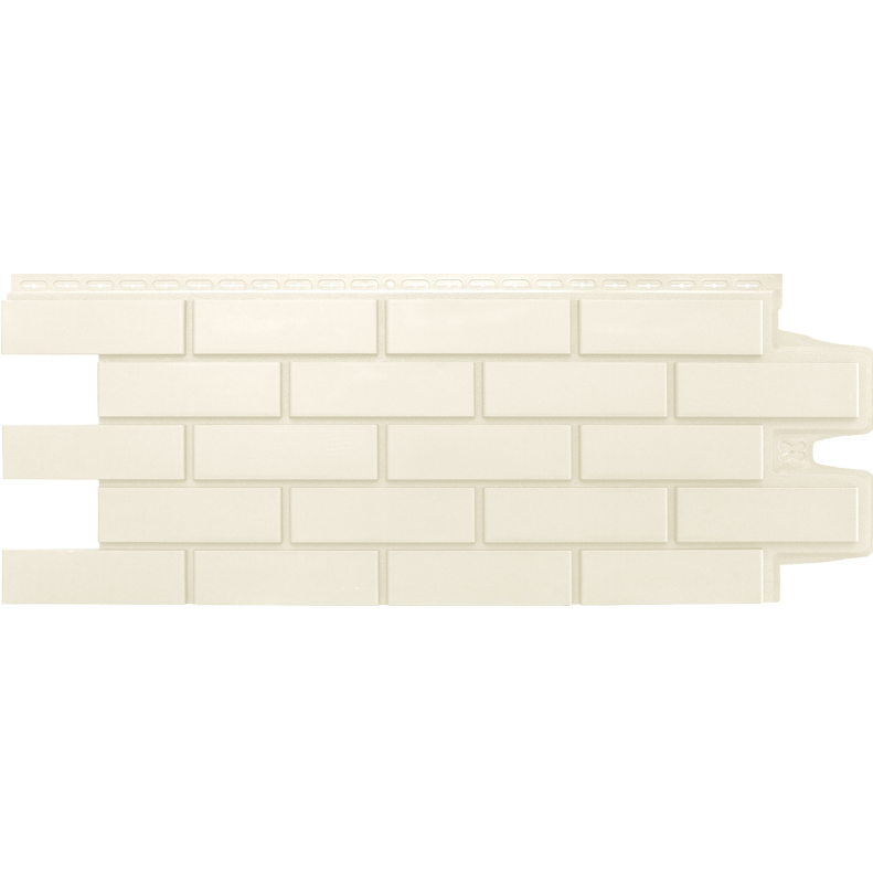 Фасадная панель Grand Line Клинкерный кирпич Classic Молочный