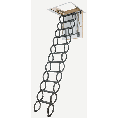 Чердачная металлическая термоизоляционная лестница Fakro LST 70*120
