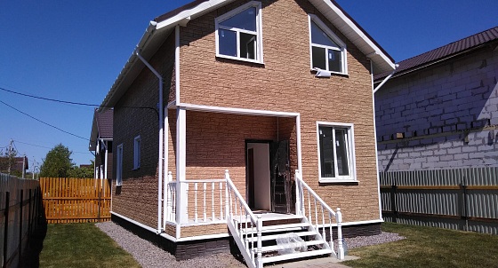 Kоттедж 120 м2 Санкт-Петербург, г. Пушкин. Стоимость с материалами - 2 500 000 руб.