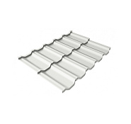 Металлочерепица модульная Kvinta Uno Grand Line 0,5 Satin RAL 9003 сигнальный белый