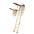 Чердачная складная деревянная лестница Fakro LWK Plus 60*120*280
