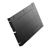 Коньковый аэратор Стандарт Технониколь, черный