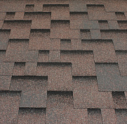 Гибкая черепица Katepal Rocky Махагон