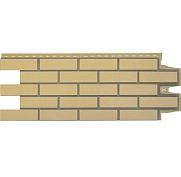 Фасадная панель Grand Line Клинкерный кирпич Design Песочный (шов RAL 7006)