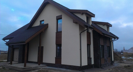 Дом из газобетона в ЖК "Солнечный остров" г. Красное село - 3 700 000 р.