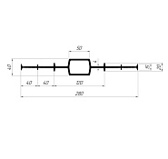 Гидрошпонка ТН Фундамент ДШВ-280-4-50