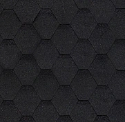 Гибкая черепица Оптима Соната Черный SHINGLAS ТЕХНОНИКОЛЬ