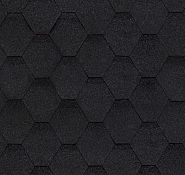 Гибкая черепица Оптима Соната Черный SHINGLAS ТЕХНОНИКОЛЬ