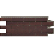 Фасадная панель Grand Line Клинкерный кирпич Design Plus Кофе