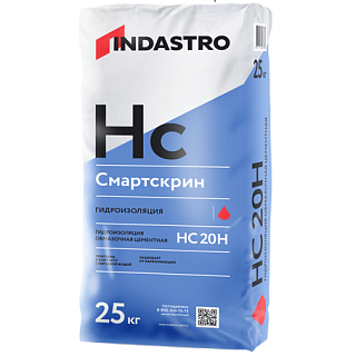 Индастро Смартскрин HC20 H жесткая гидроизоляция, 25 кг  